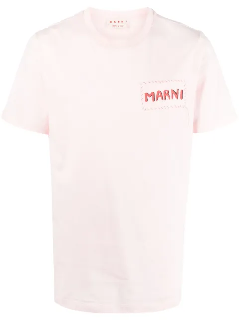 Marni logo-print cotton T-shirt