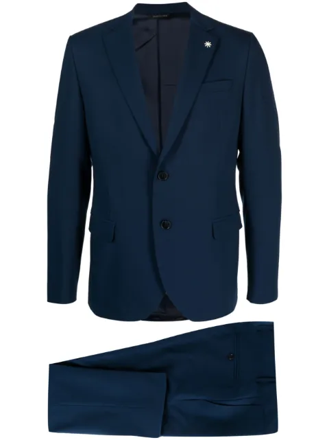 Manuel Ritz single-breasted buttoned suit
