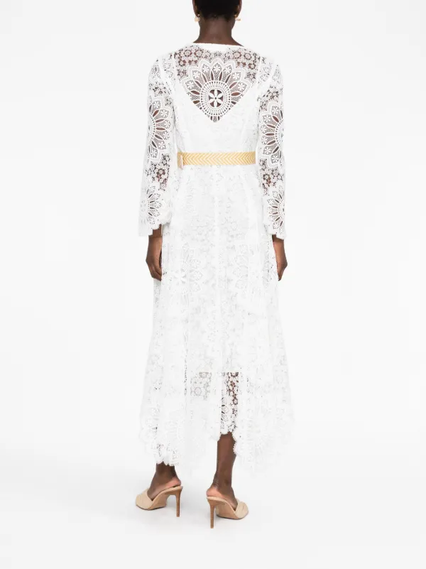 Zimmermann white maxi clearance dress