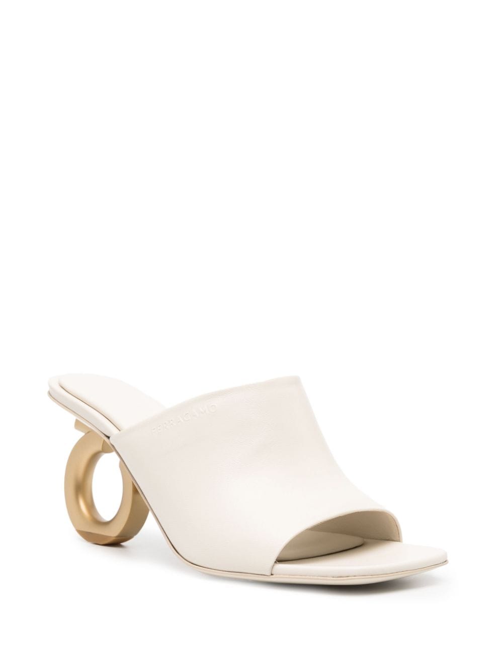 Ferragamo Elina 79mm Gancini sandals - Beige