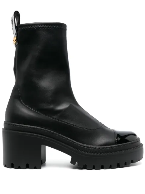 Giuseppe Zanotti bottines Vicentha 70 mm en cuir