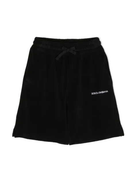 Dolce & Gabbana Kids ロゴ トラックショーツ
