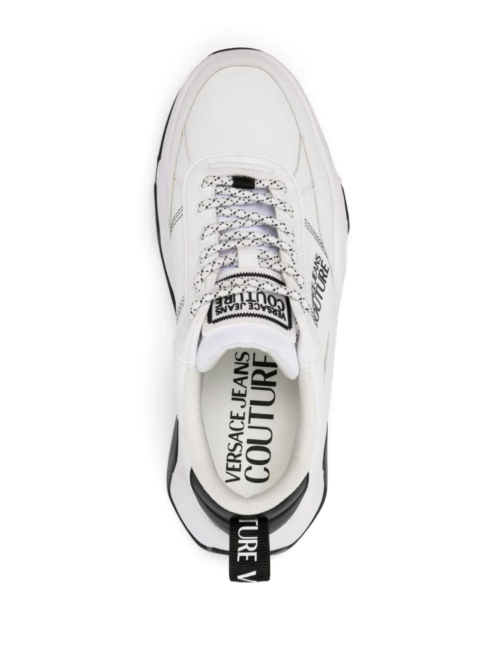 Versace Jeans Couture logo-print lace-up Sneakers - Farfetch