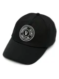 Versace Jeans Couture logo-print cotton baseball cap - Black
