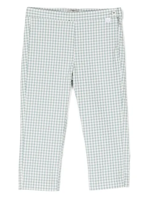 Il Gufo Calça com padronagem xadrez