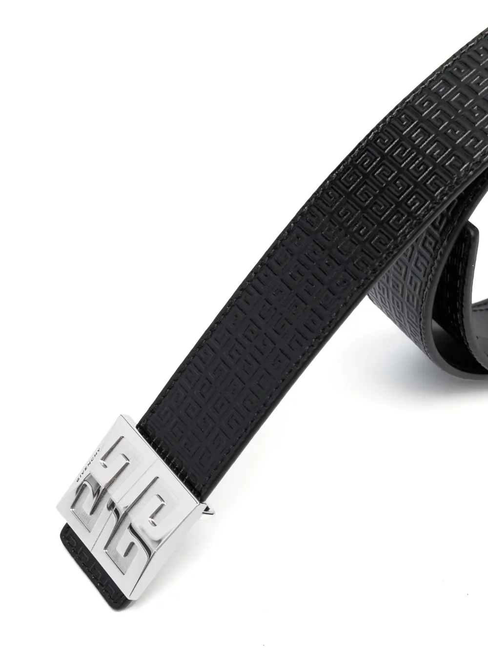 Givenchy läderbälte med präglad logotyp | Image 2