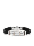 Barakà logo-engraved diamond-detail bracelet - Black