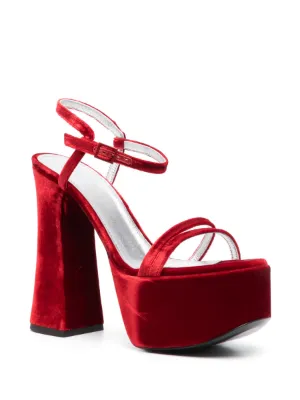 シューズ・サンダルその他 PHILOSOPHY DI LORENZO SERAFINI Heeled sandals 32010777 0116 $590 PHILOSOPHY DI LORENZO SERAFINI silver sandals heels S
