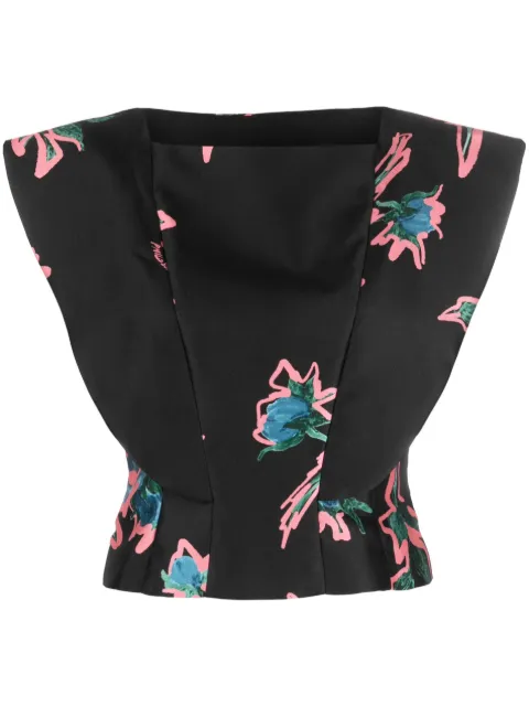 Philosophy Di Lorenzo Serafini floral-print sleeveless top