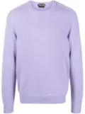 TOM FORD crew-neck cashmere jumper - Purple