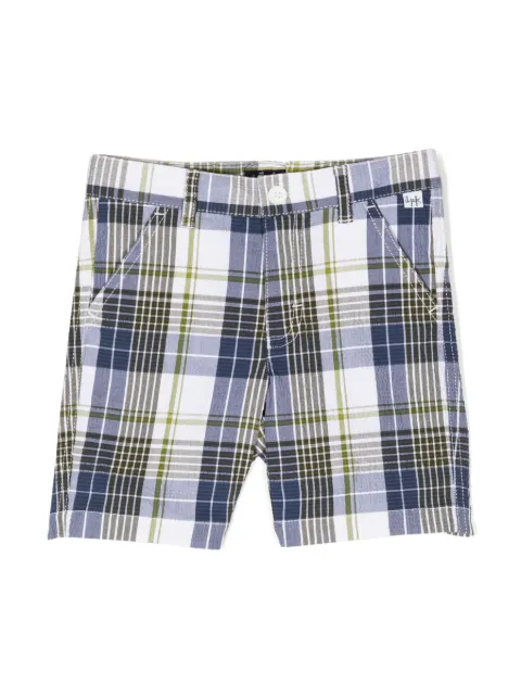 Il Gufo shorts con cuadros estampados