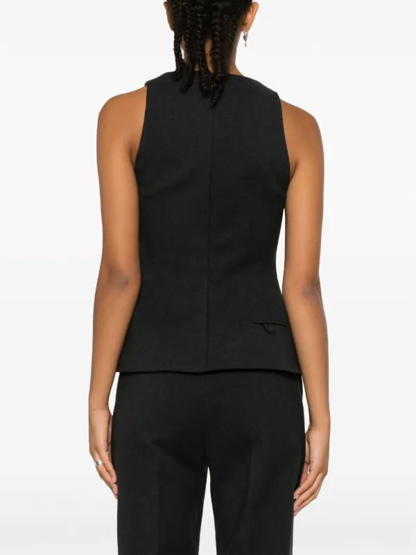 Philosophy Di Lorenzo Serafini bustier-style Top | Grey