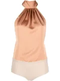 Philosophy Di Lorenzo Serafini halterneck sleeveless top - Neutrals