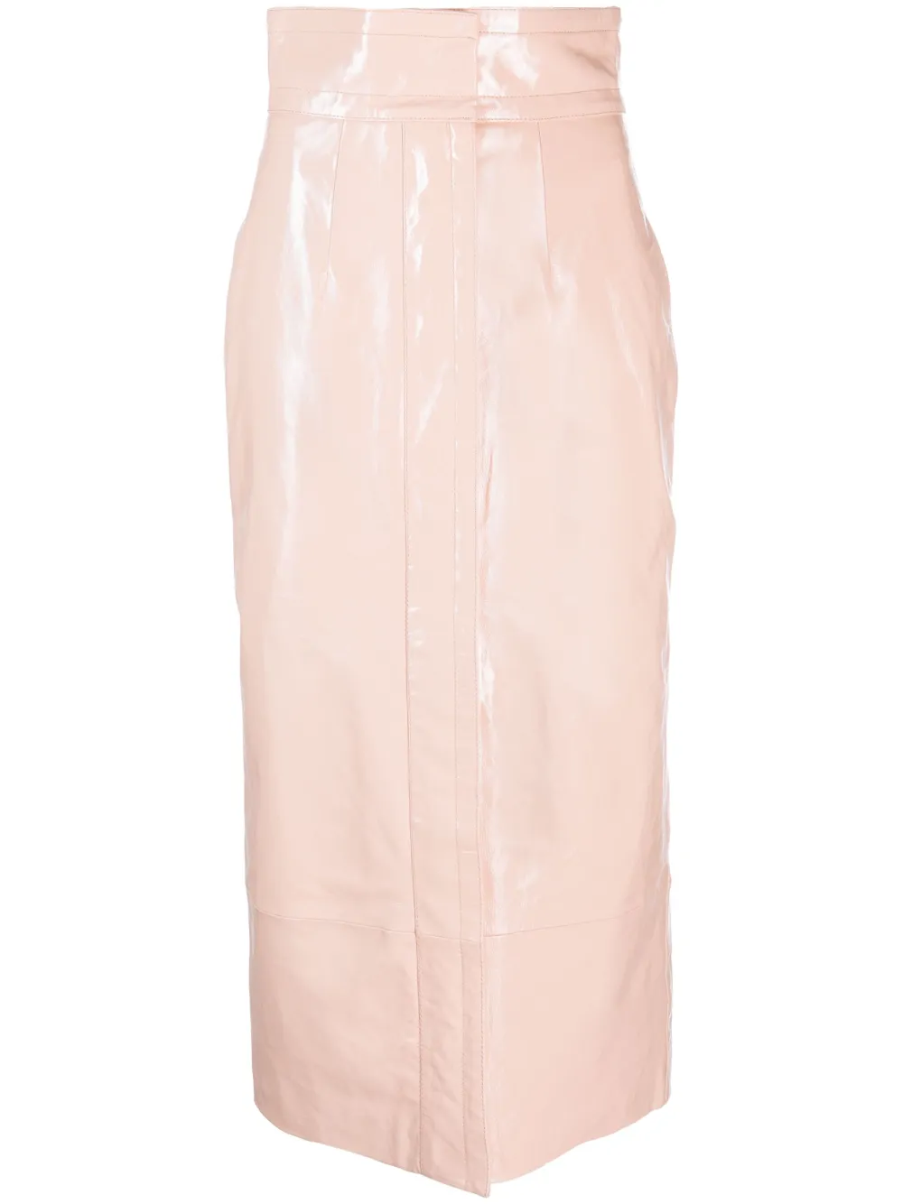 Philosophy Di Lorenzo Serafini High waist midi-rok Beige