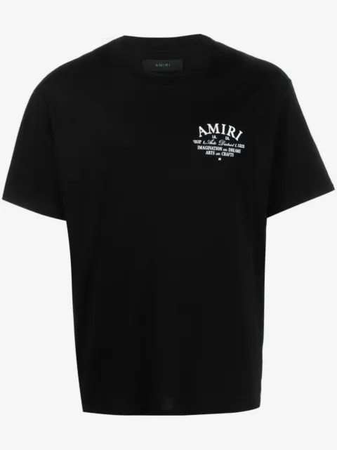 AMIRI Arts District logo-print short-sleeve T-shirt