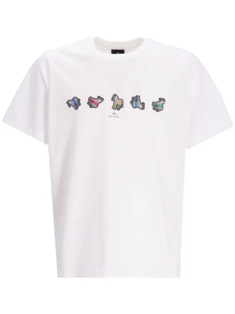 PS Paul Smith graphic-print organic cotton T-shirt