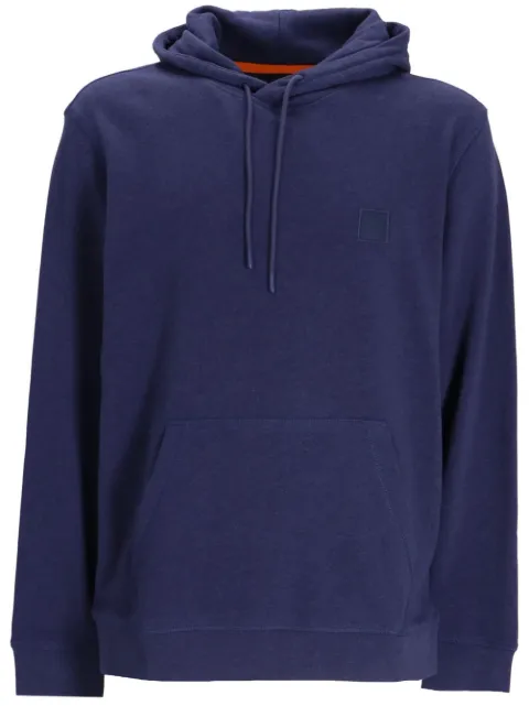 BOSS hoodie con parche del logo