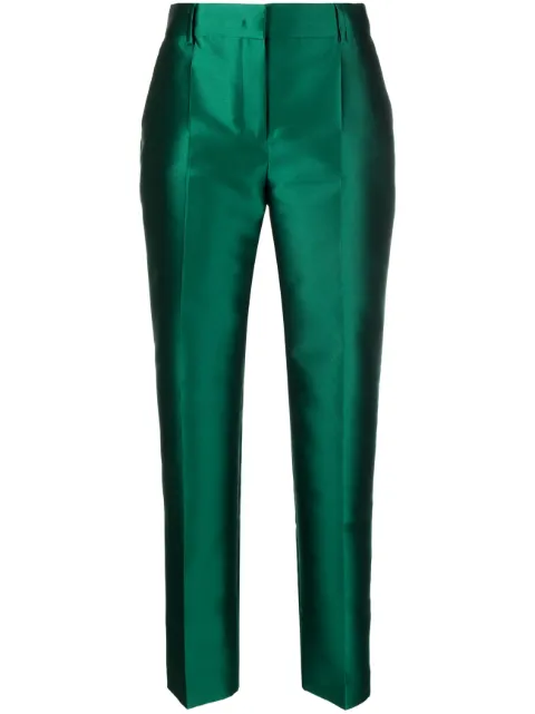 Alberta Ferretti Mikado tailored trousers
