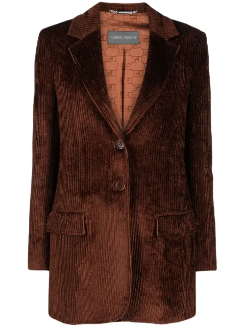Alberta Ferretti blazer con botones