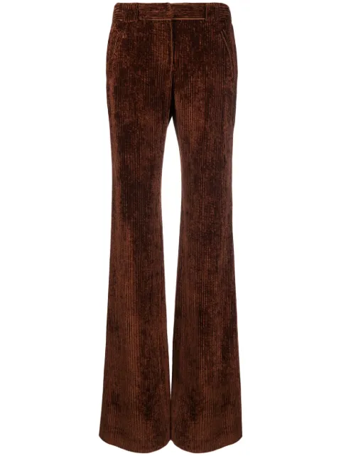 Alberta Ferretti pantalones de pana acampanado 