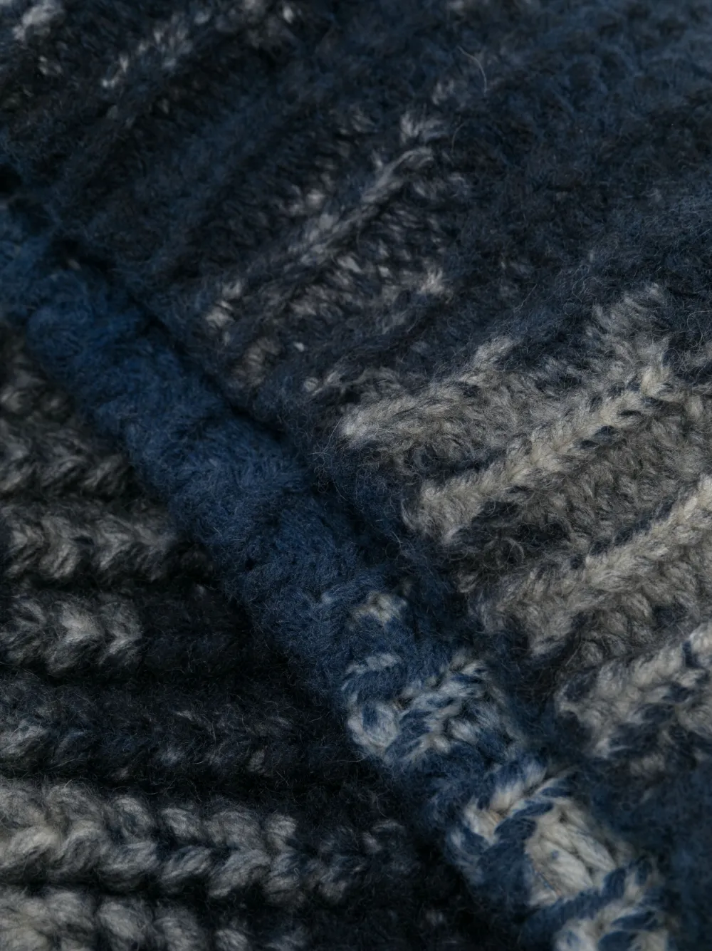 Avant Toi Gebreide muts - Blauw