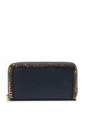 Stella McCartney chain-detailed leather wallet - Blue