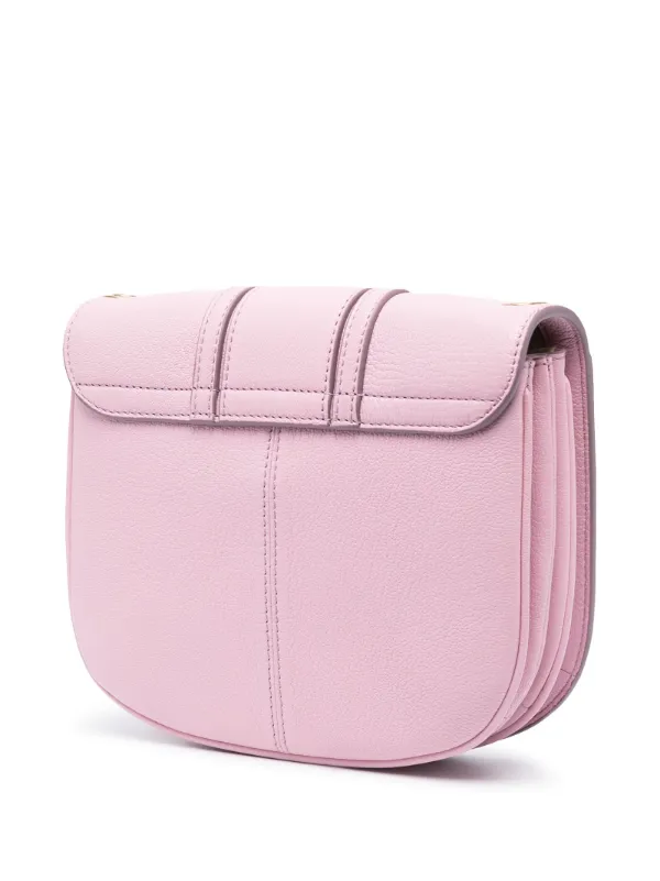 See By Chloe Hana Leather Crossbody Bag Pink FARFETCH IE