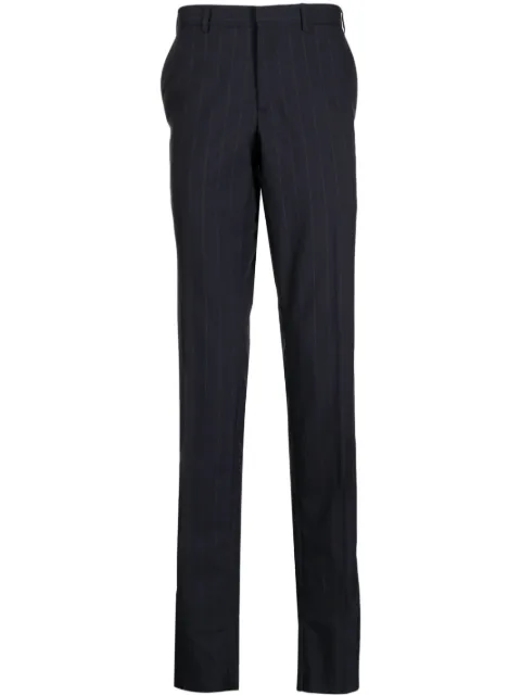 Brioni striped straight-leg trousers