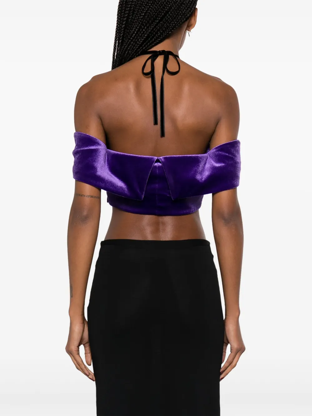 Philosophy Di Lorenzo Serafini Cropped top Paars
