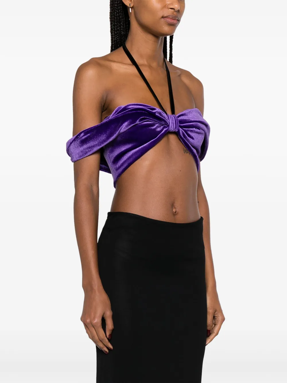 Philosophy Di Lorenzo Serafini Cropped top Paars