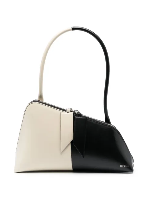 The Attico Sunrise colour-block tote bag