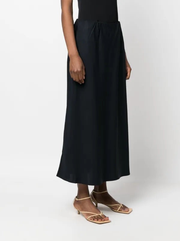 By Malene Birger A-line Midi Skirt | Black | FARFETCH
