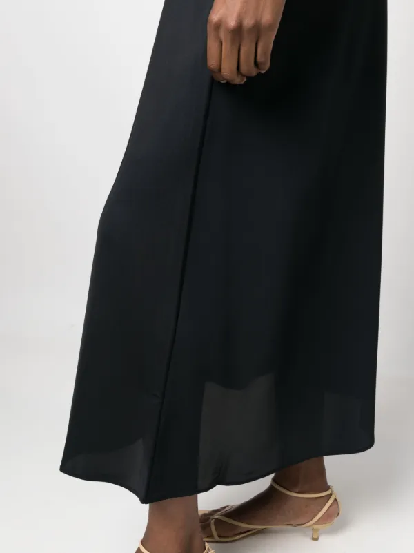 By Malene Birger A-line Midi Skirt | Black | FARFETCH