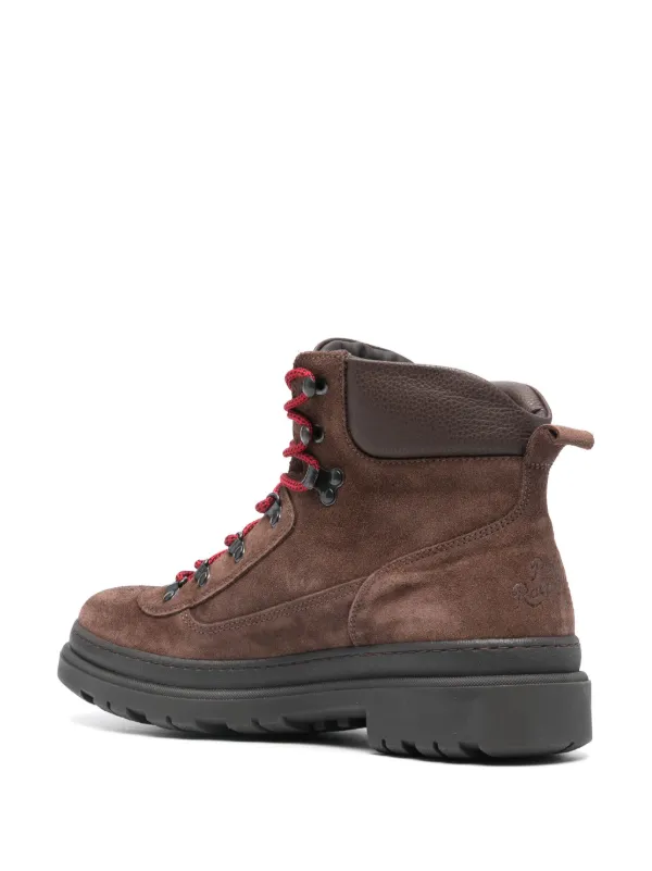 Polo Ralph Lauren lace-up Suede Boots | Brown | FARFETCH display picture 2