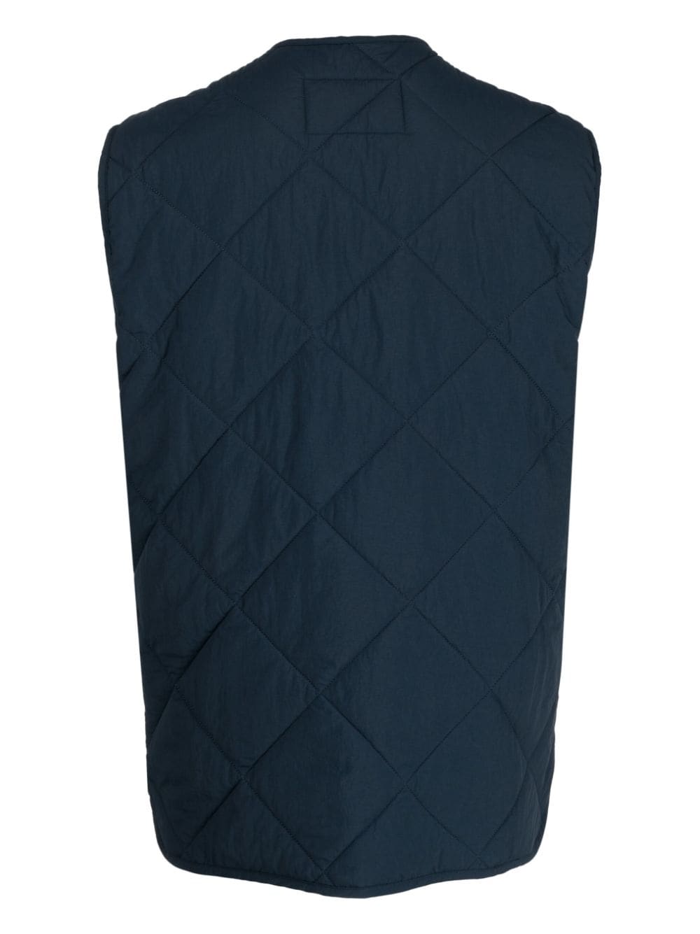 Barbour V-neck padded gilet - Blauw