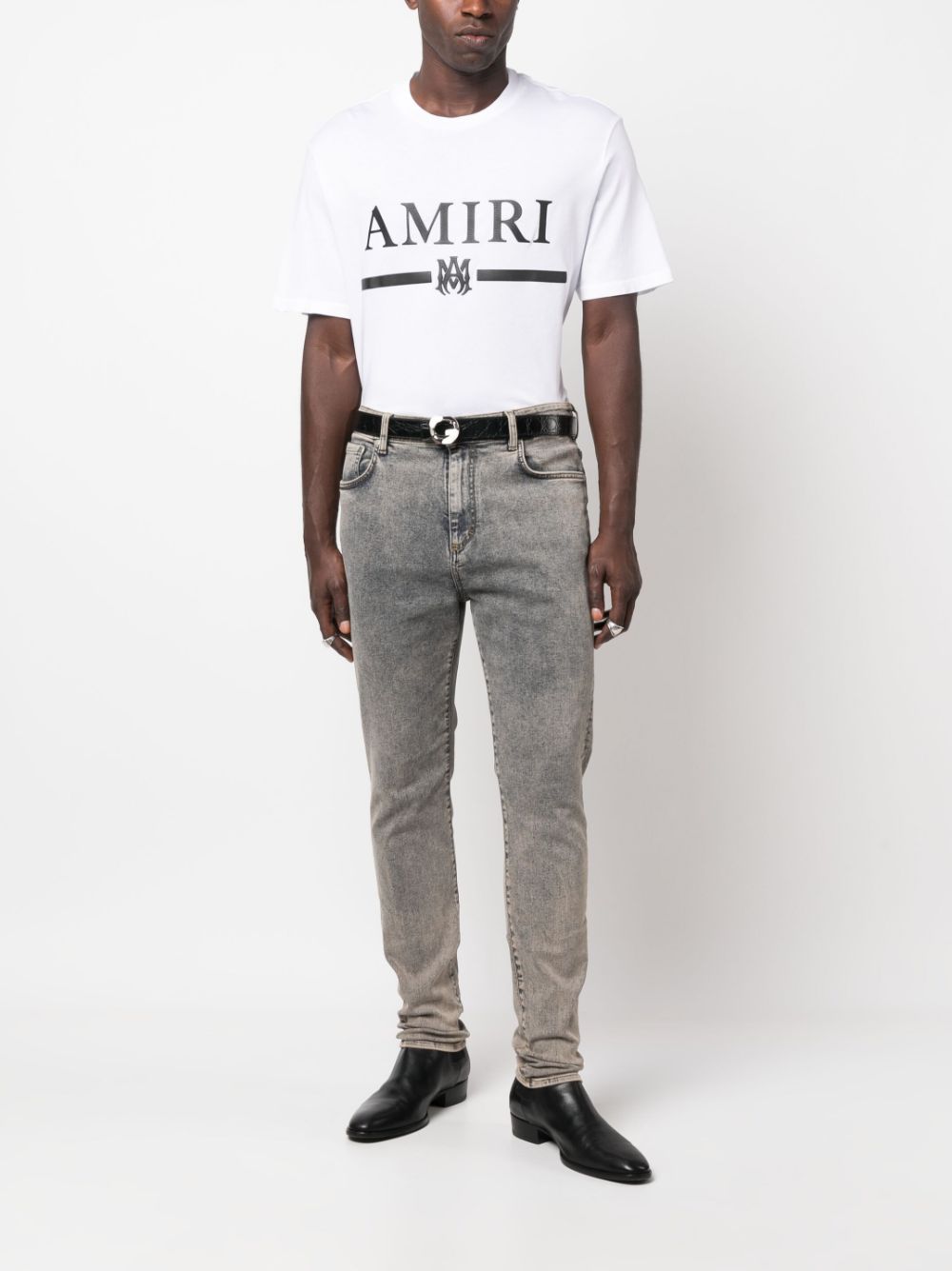 Amiri 'MA Bar Logo' Black Tee – Showroom LA