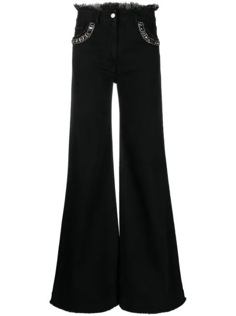 Alberta Ferretti high-rise wide-leg jeans