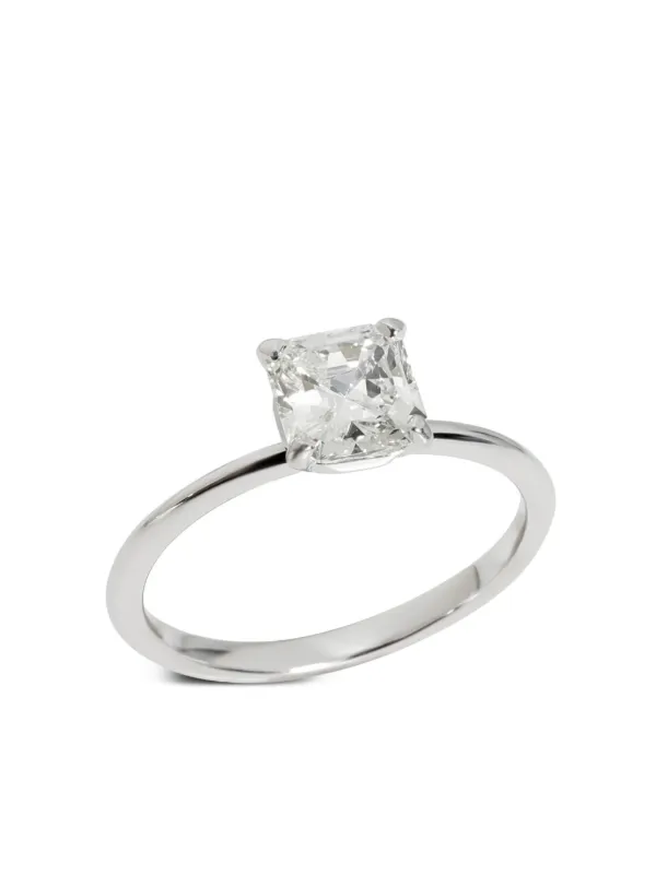 Tiffany & Co. Pre-Owned ダイヤモンド リング プラチナ | シルバー