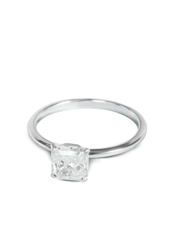 Tiffany & Co. Pre-Owned ダイヤモンド リング プラチナ | シルバー