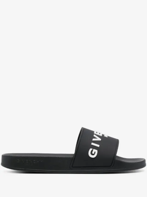 Givenchy logo-debossed slides