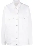 Givenchy button-up denim jacket - White