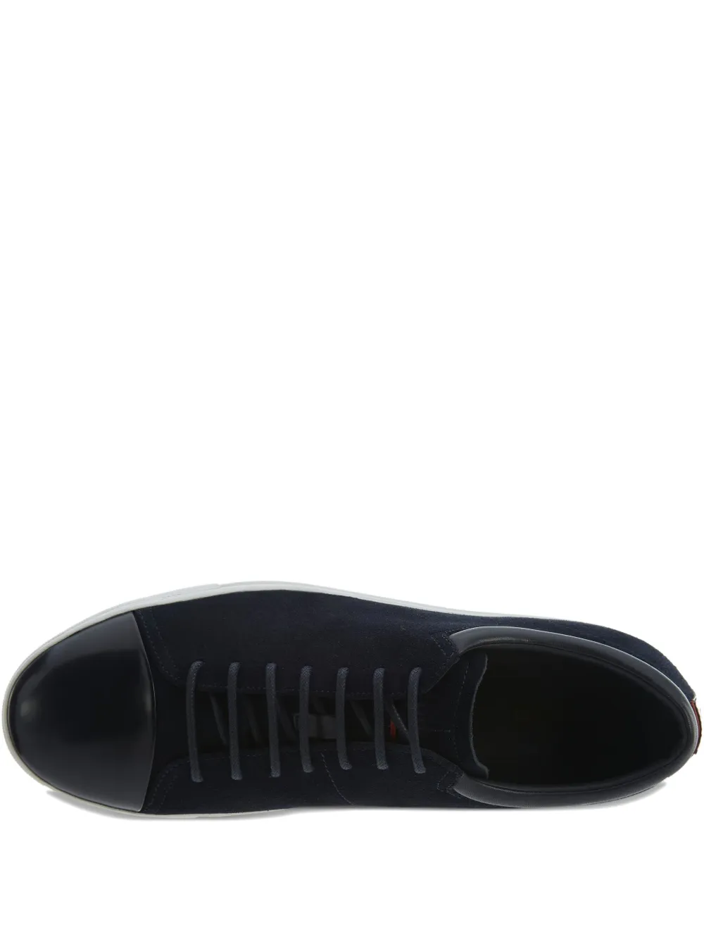 Hugo Boss Cap-toe Sneakers In Blue