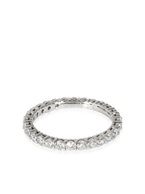 Tiffany & Co. Pre-Owned platinum Tiffany Forever diamond band ring