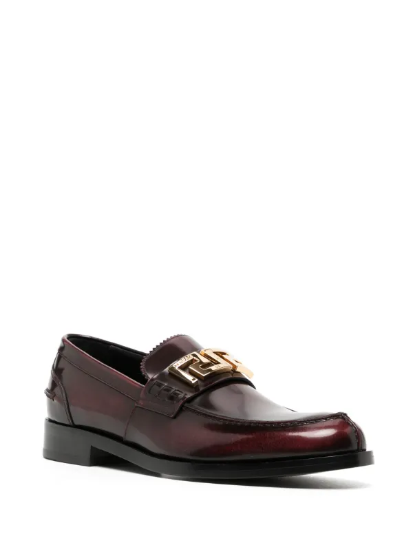 Versace on sale loafers womens