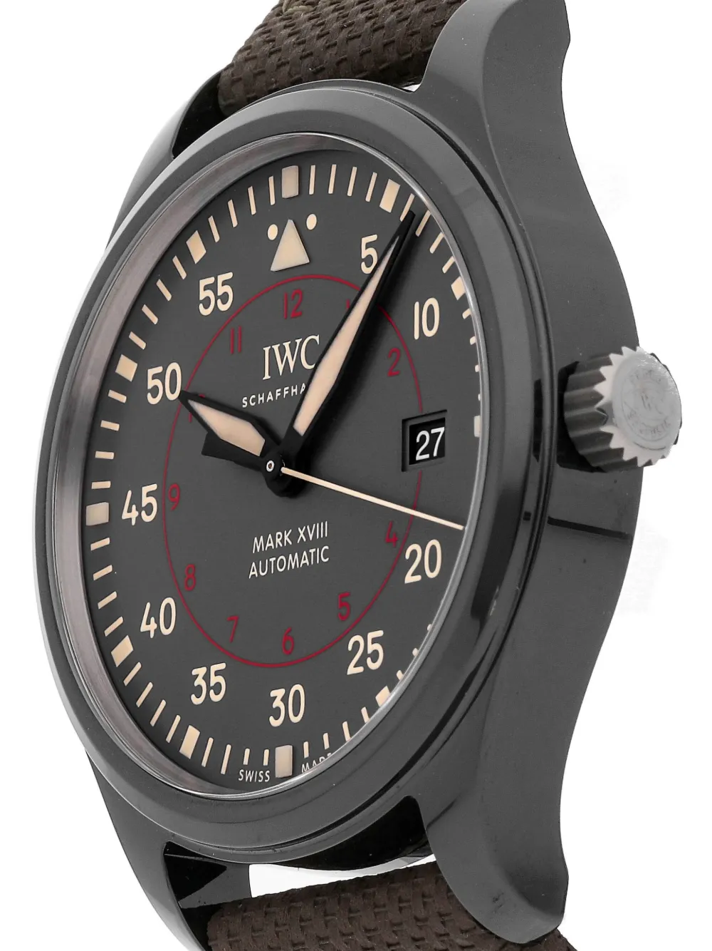 IWC Schaffhausen Pre-owned Pilot's Mark XVIII Top Gun Miramar horloge - Grijs