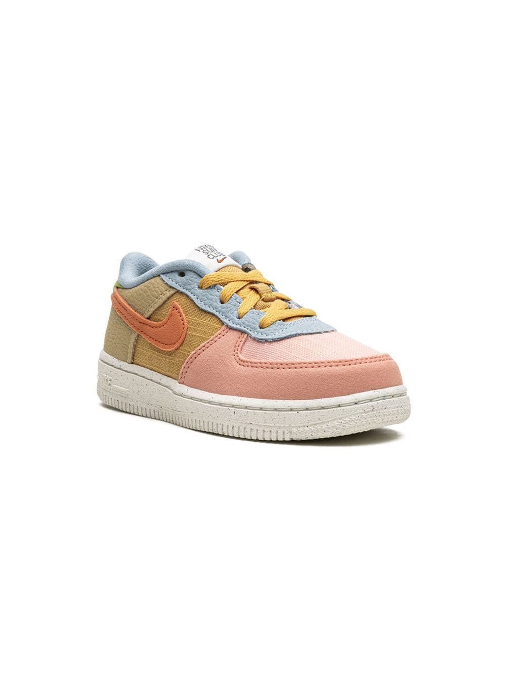 Little Kid's Nike Force 1 LV8 Next Nature Sanded Gold/Hot Curry (DM1008  700) - 2.5 
