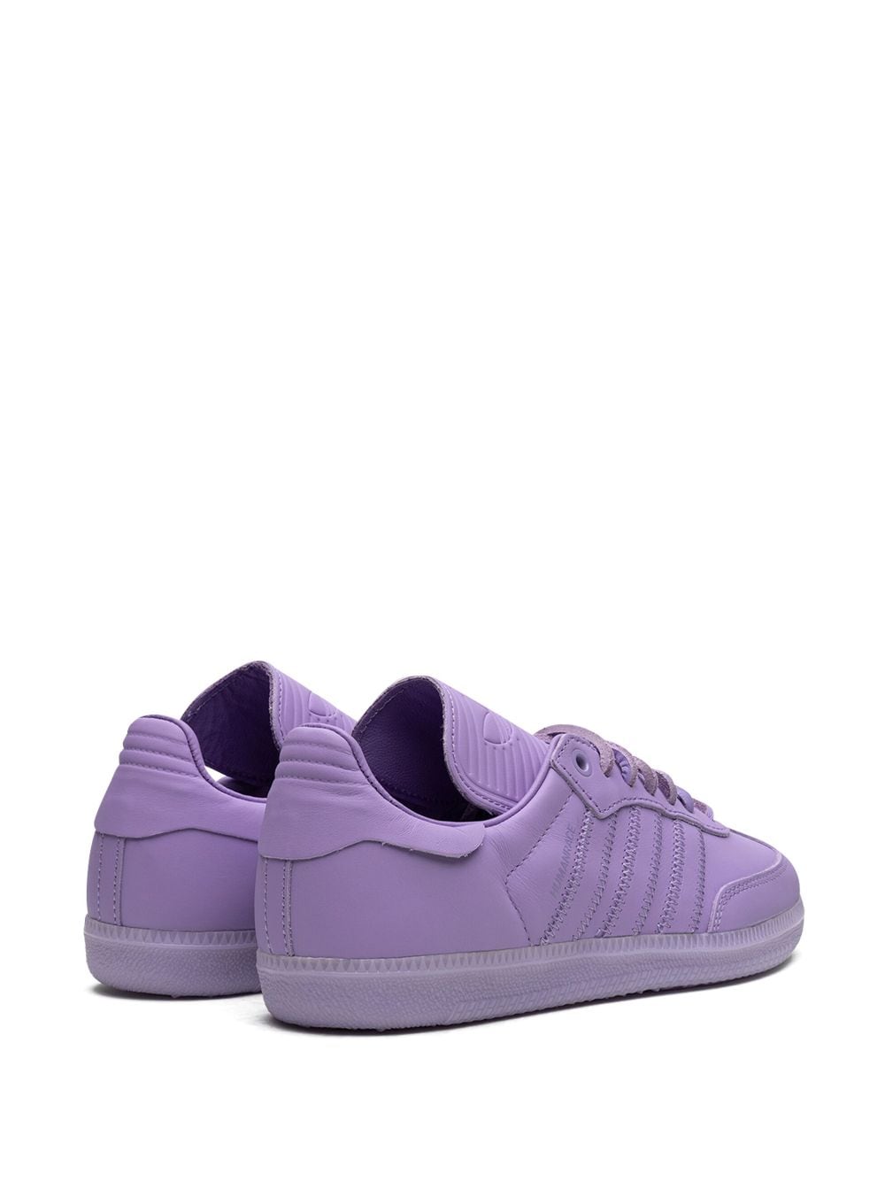 Shop Adidas Originals X Pharrell Humanrace Samba "purple" Sneakers