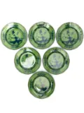 GINORI 1735 Oriente Italiano dessert plate - Green
