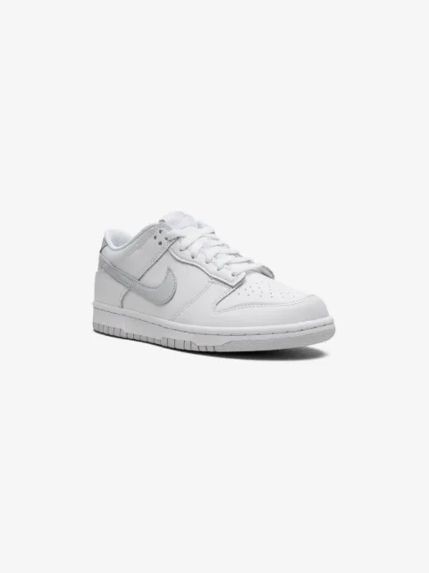 Nike Kids Dunk Low "Pure Platinum" sneakers