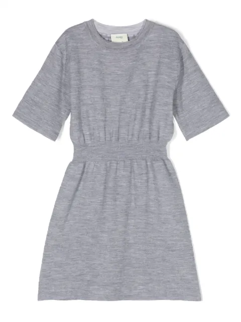Fendi Kids vestido tipo jersey